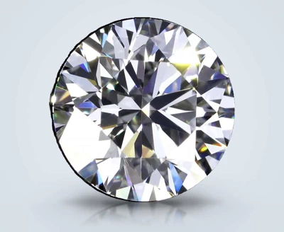 3.18ct G IF Rare Carat Ideal Cut Round Diamond