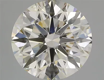3.80ct K VS2 Rare Carat Ideal Cut Round Diamond