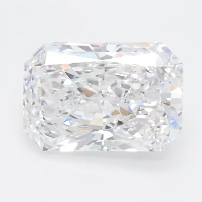 2.03ct D VVS1 Rare Carat Ideal Cut Radiant Lab Grown Diamond