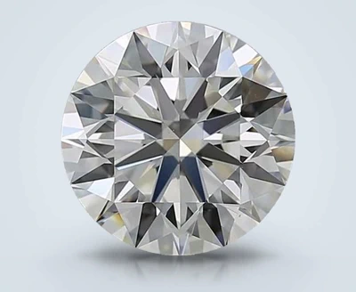 4.01ct I VS2 Rare Carat Ideal Cut Round Diamond