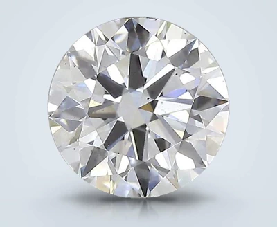 2.38ct E SI1 Rare Carat Ideal Cut Round Lab Grown Diamond