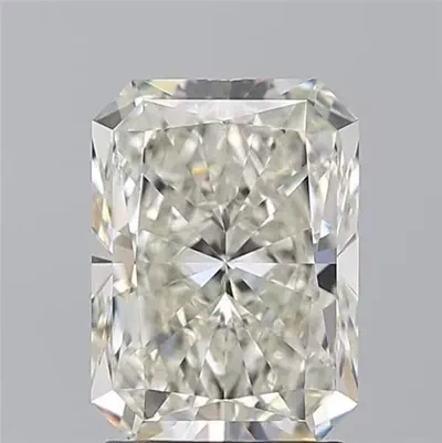 2.21ct K VS2 Rare Carat Ideal Cut Radiant Diamond