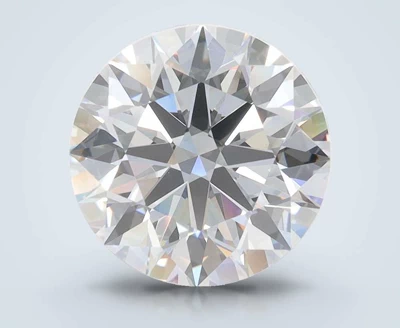 3.68ct D VVS2 Rare Carat Ideal Cut Round Lab Grown Diamond