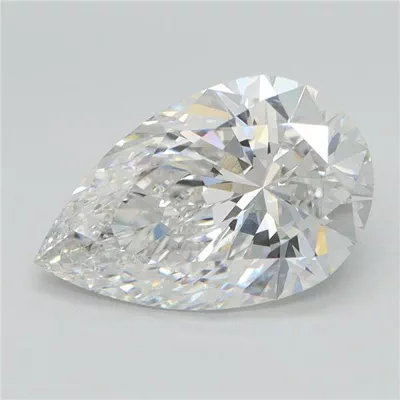 2.00ct E VS1 Rare Carat Ideal Cut Pear Lab Grown Diamond