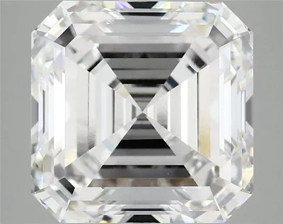 7.00ct F VVS2 Excellent Cut Asscher Lab Grown Diamond