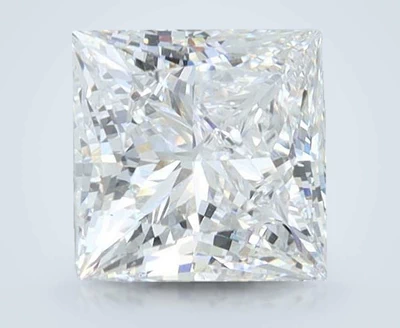 1.68ct F VS1 Rare Carat Ideal Cut Princess Lab Grown Diamond