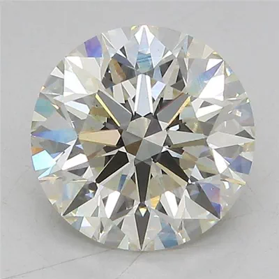 2.57ct J VS1 Rare Carat Ideal Cut Round Lab Grown Diamond