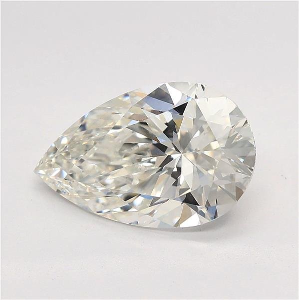 1.91ct H VVS2 Rare Carat Ideal Cut Pear Lab Grown Diamond