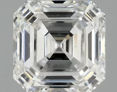 2.10ct E VS1 Rare Carat Ideal Cut Asscher Lab Grown Diamond