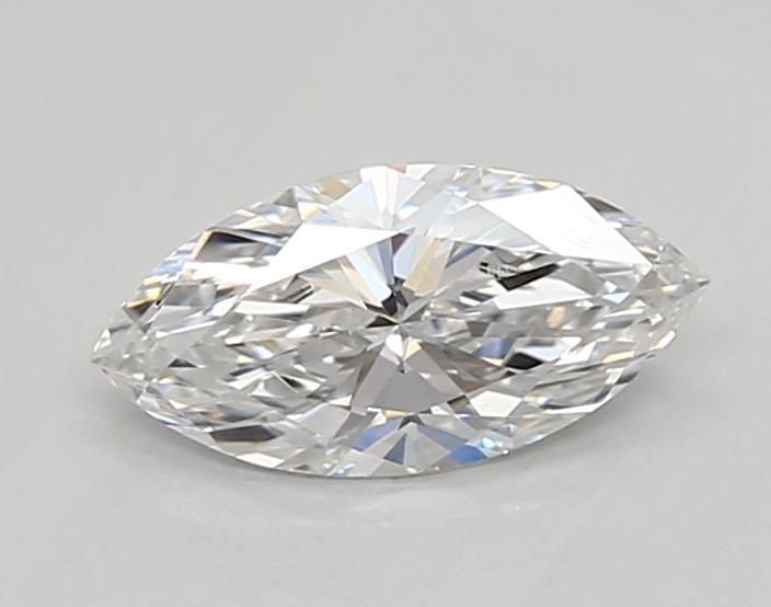 0.63ct D VVS1 Rare Carat Ideal Cut Marquise Lab Grown Diamond
