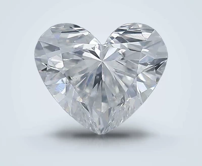 0.81ct G SI2 Very Good Cut Heart Diamond