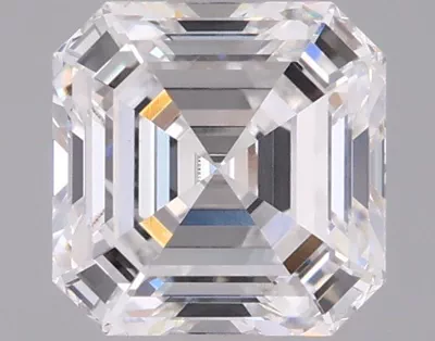 1.58ct E VVS2 Rare Carat Ideal Cut Asscher Lab Grown Diamond
