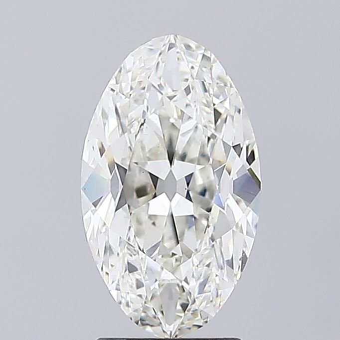 2.60ct H VS1 Good Cut Oval Lab Grown Diamond
