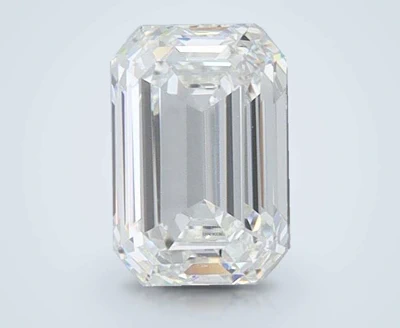1.01ct F VS2 Rare Carat Ideal Cut Emerald Lab Grown Diamond