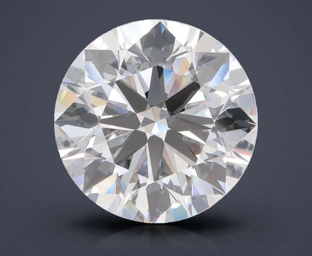 5.26ct E FL Rare Carat Ideal Cut Round Lab Grown Diamond