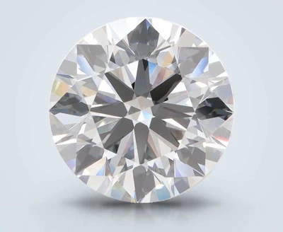 5.26ct E FL Rare Carat Ideal Cut Round Lab Grown Diamond