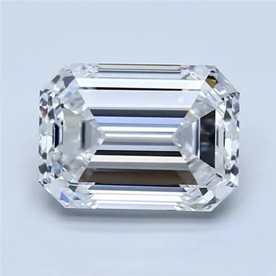 1.90ct E VS1 Rare Carat Ideal Cut Emerald Diamond