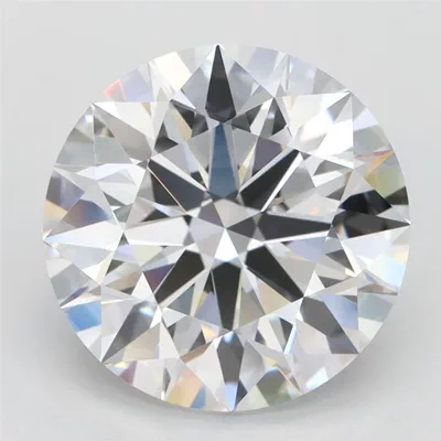 4.04ct D IF Rare Carat Ideal Cut Round Lab Grown Diamond
