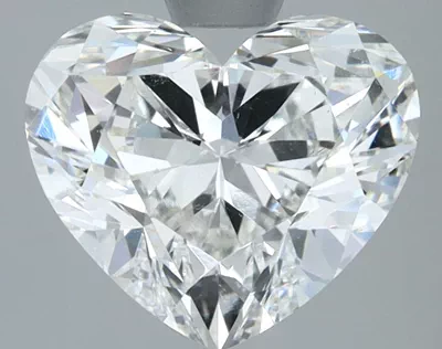 2.52ct G SI1 Rare Carat Ideal Cut Heart Diamond
