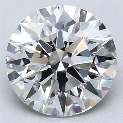 3.04ct F VS1 Rare Carat Ideal Cut Round Lab Grown Diamond