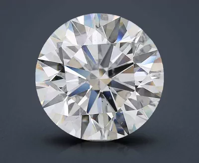 20.03ct F SI1 Rare Carat Ideal Cut Round Diamond