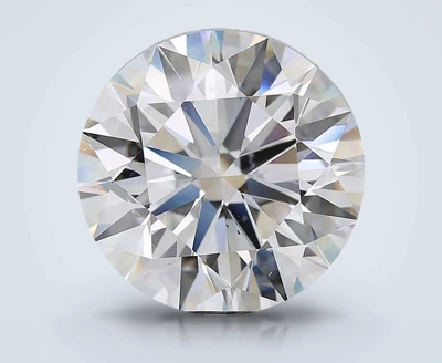 20.03ct F SI1 Rare Carat Ideal Cut Round Diamond