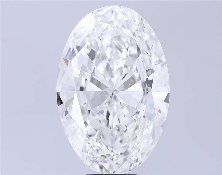 13.00ct E VS1 Very Good Cut Oval Lab Grown Diamond