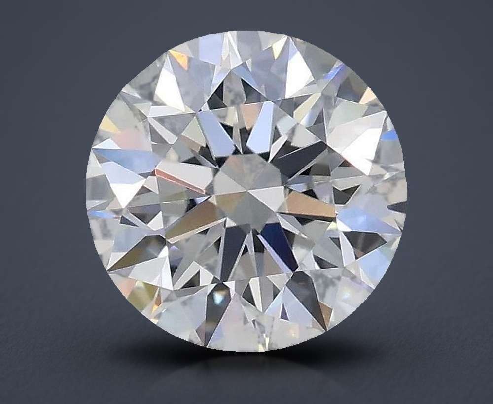 1.58ct D VVS2 Rare Carat Ideal Cut Round Lab Grown Diamond