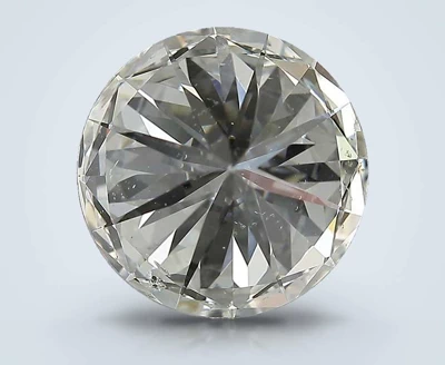 4.60ct K SI2 Rare Carat Ideal Cut Round Diamond