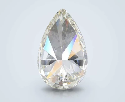 9.04ct J VVS2 Rare Carat Ideal Cut Pear Diamond