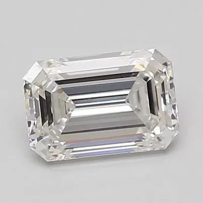 1.31ct E VVS2 Excellent Cut Emerald Lab Grown Diamond