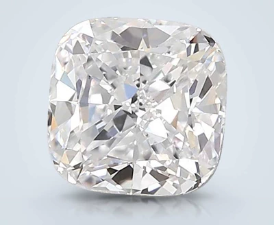 2.05ct D VS1 Rare Carat Ideal Cut Cushion Lab Grown Diamond