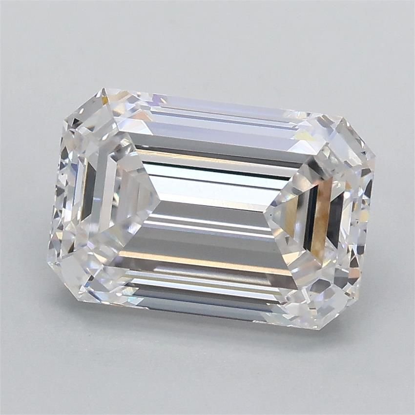 2.03ct E VS1 Rare Carat Ideal Cut Emerald Lab Grown Diamond