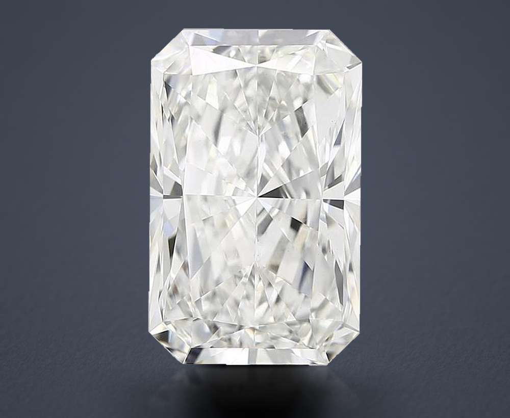 10.53ct F VVS2 Rare Carat Ideal Cut Radiant Lab Grown Diamond