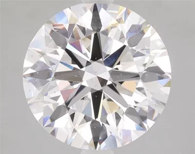 3.04ct E SI1 Rare Carat Ideal Cut Round Lab Grown Diamond