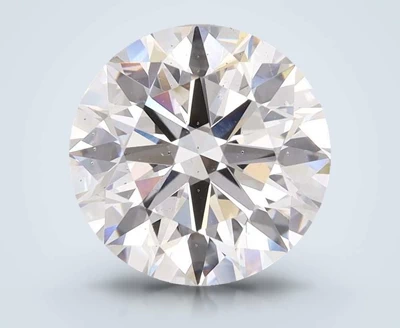 3.04ct E SI1 Rare Carat Ideal Cut Round Lab Grown Diamond