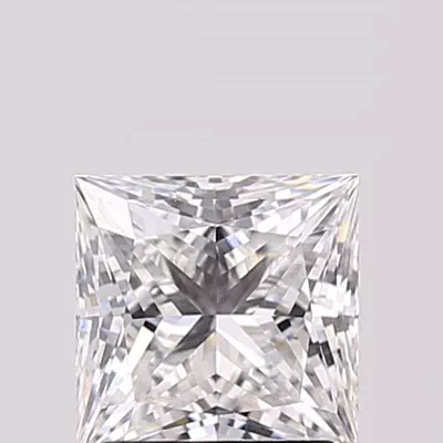 1.59ct D VS1 Rare Carat Ideal Cut Princess Lab Grown Diamond