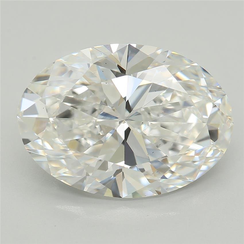 4.05ct D VS2 Rare Carat Ideal Cut Oval Lab Grown Diamond