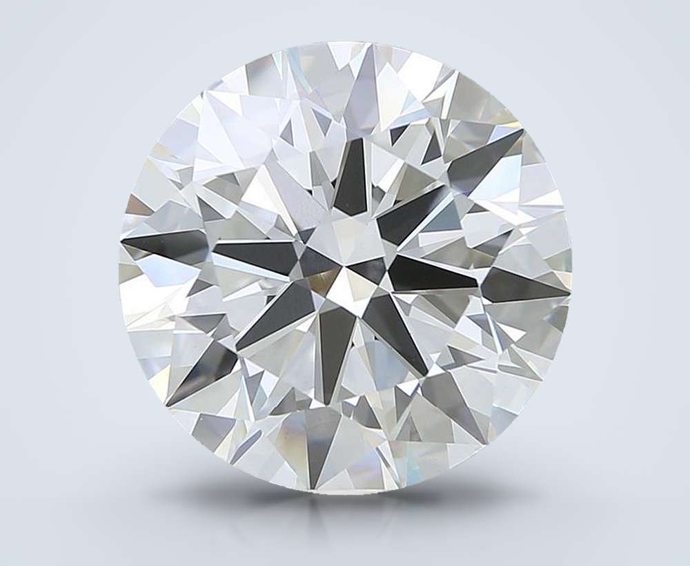 11.19ct F VVS2 Rare Carat Ideal Cut Round Lab Grown Diamond