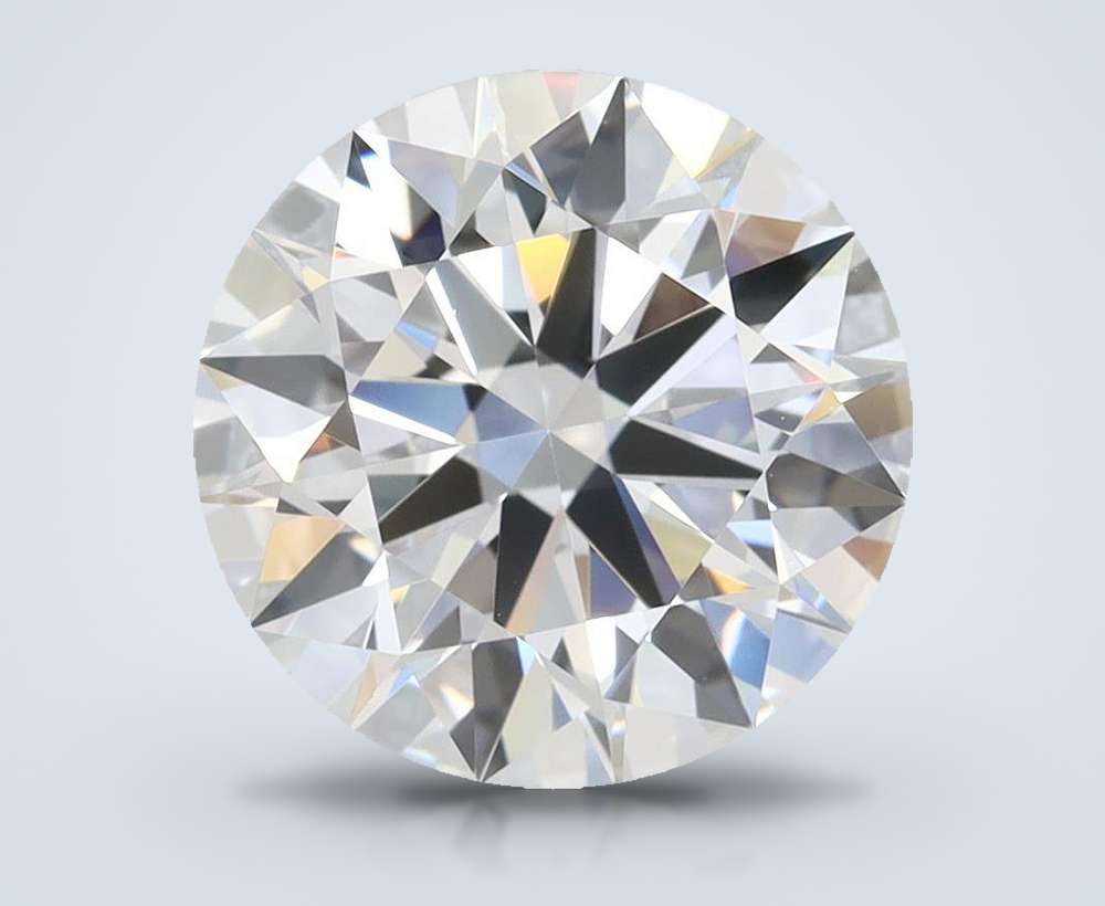 2.89ct D FL Rare Carat Ideal Cut Round Lab Grown Diamond