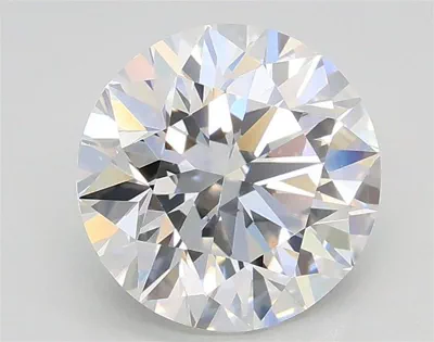 1.90ct D VS1 Excellent Cut Round Lab Grown Diamond