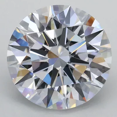 3.66ct E VS1 Rare Carat Ideal Cut Round Lab Grown Diamond