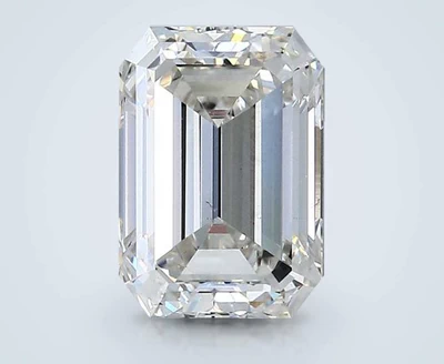 2.18ct H VS1 Rare Carat Ideal Cut Emerald Lab Grown Diamond