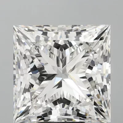 10.05ct F VVS2 Rare Carat Ideal Cut Princess Lab Grown Diamond