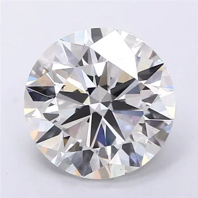 3.72ct E VS1 Excellent Cut Round Lab Grown Diamond