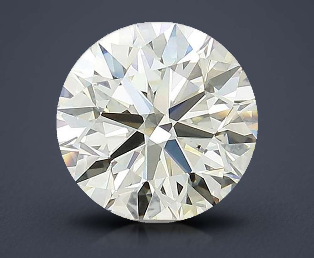 1.82ct K VS2 Ideal Cut Round Diamond
