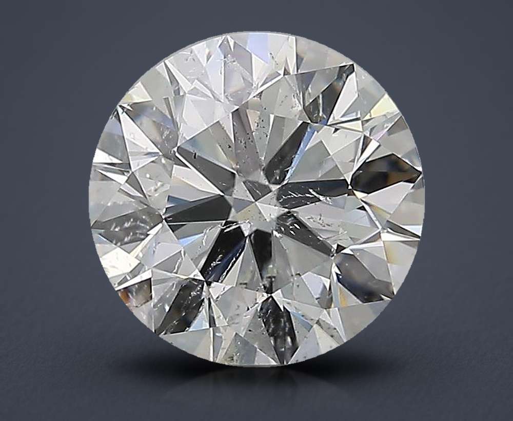 2.50ct G SI2 Rare Carat Ideal Cut Round Diamond