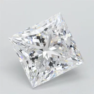 2.06ct D VVS1 Rare Carat Ideal Cut Princess Lab Grown Diamond