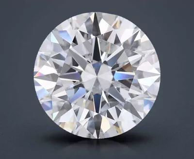4.45ct D FL Rare Carat Ideal Cut Round Lab Grown Diamond