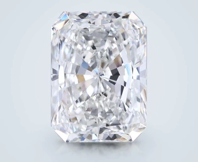 10.14ct G VVS2 Rare Carat Ideal Cut Radiant Lab Grown Diamond